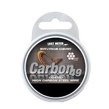 Savage Gear Coated Carbon49 Steelwire 10 m 0.60 mm 16 kg
