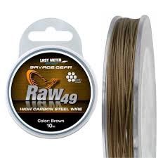 Savage Gear RAW49 Steelwire 10 m 0.54 mm 23 kg