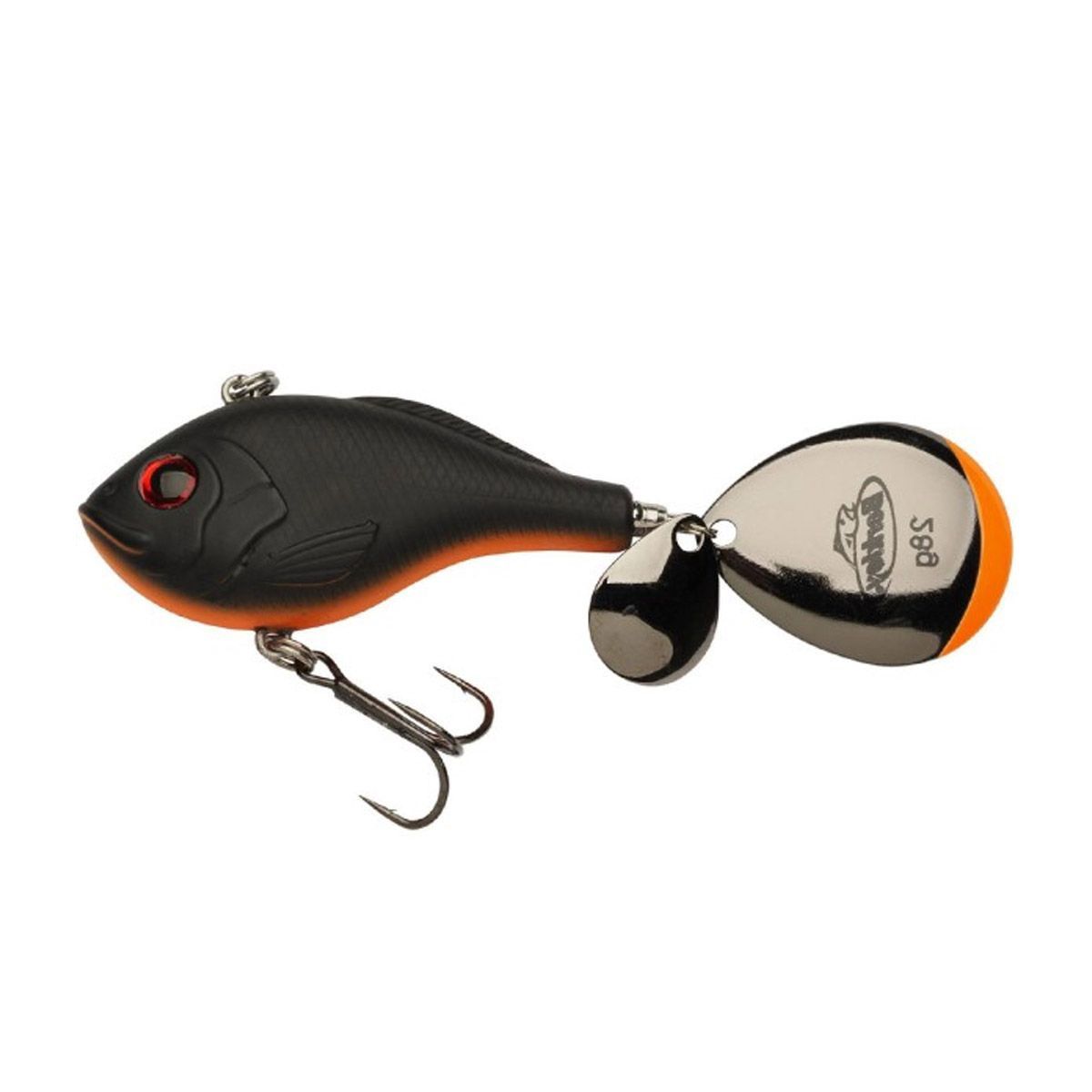 Berkley Pulse Spintail XL 8.5 cm 18 g Black Orange