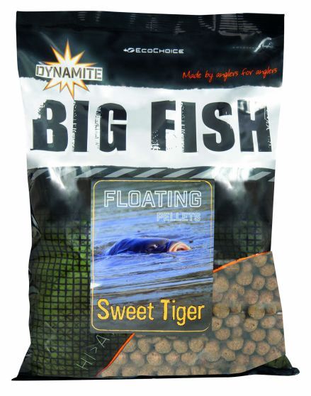 Dynamite Big Fish Sweet Tiger Floating Pellets 1,1 kg 11 mm