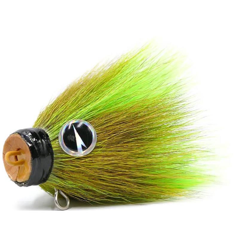 VMC Baby Mustache Shallow 14 g chartreuse