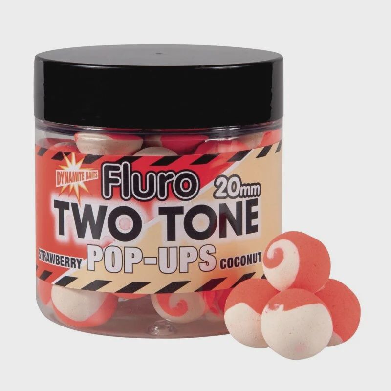 Dynamite Pop-ups 2 Tone Strawberry &amp; Coconut Cream 15 mm