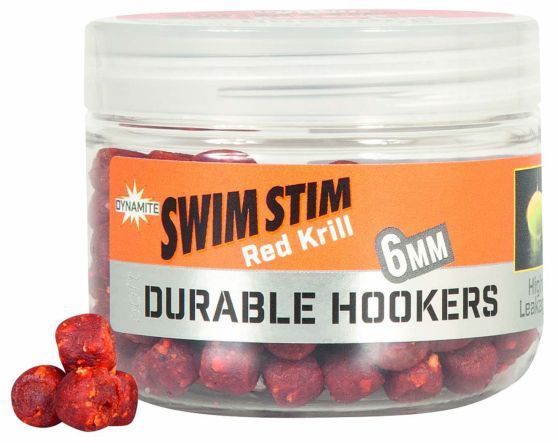 Dynamite Durable Hook Pellets Red Krill 6 mm