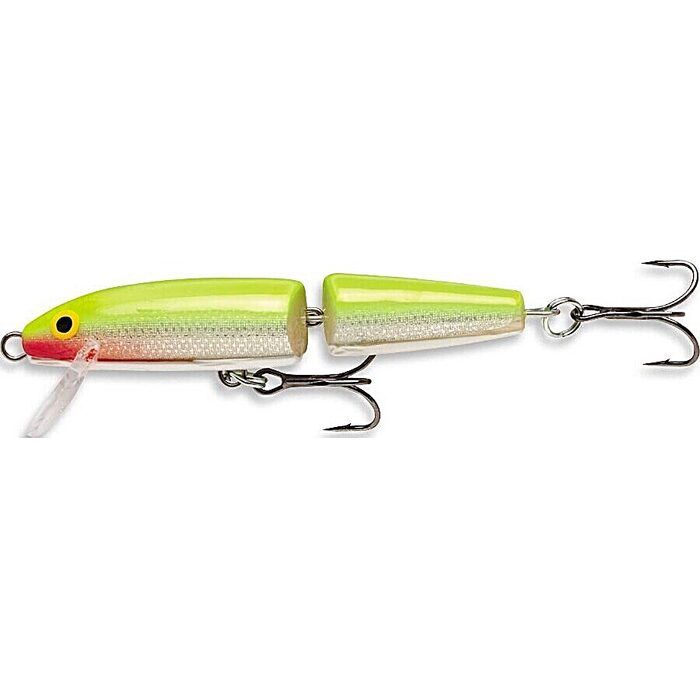 Rapala Jointed J09 cm 7 g silve fluorescent chartreuse