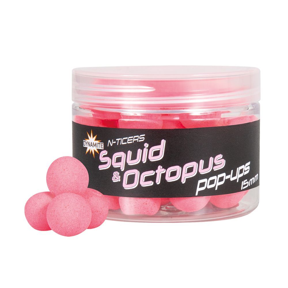 Dynamite N-Ticers Squid &amp; Octopus Popup 12 mm