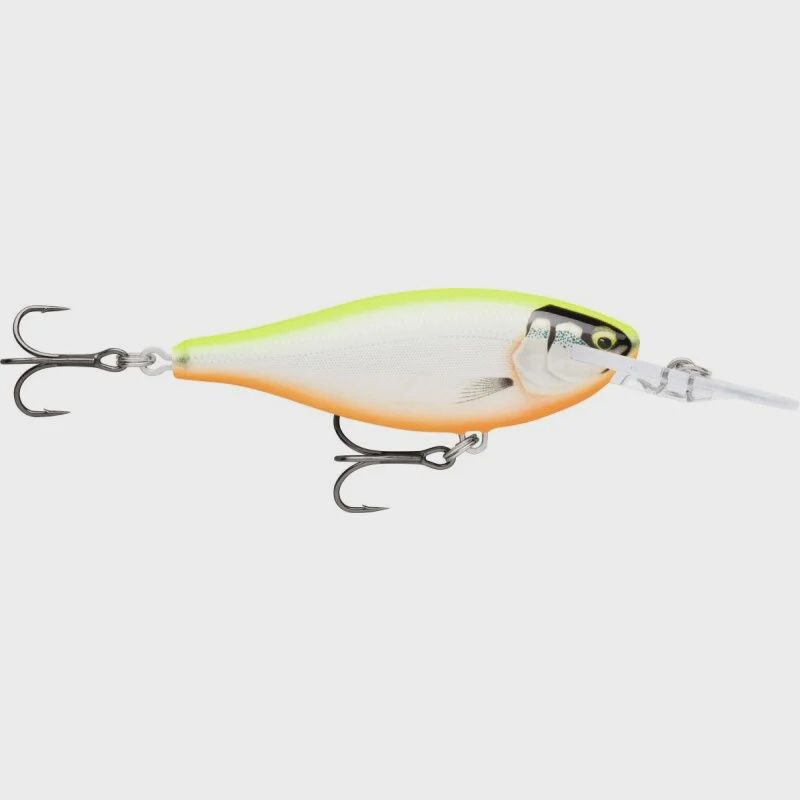 Rapala Shad Rap Elite SRE 5,5 cm 7 g glided chartreuse orange belly