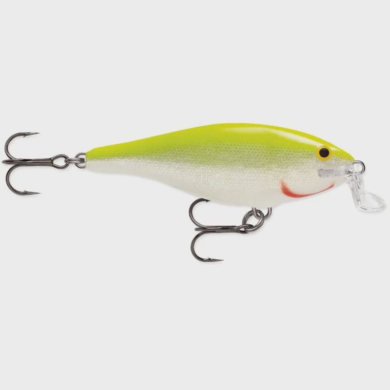 Rapala Shallow Shad Rap  SSR 7 cm 7 g silver fluorescent chartreuse