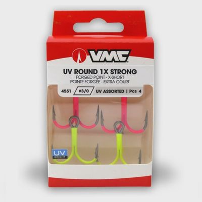 VMC UV Dreg PINK/YELLOW maat 1 4 pcs