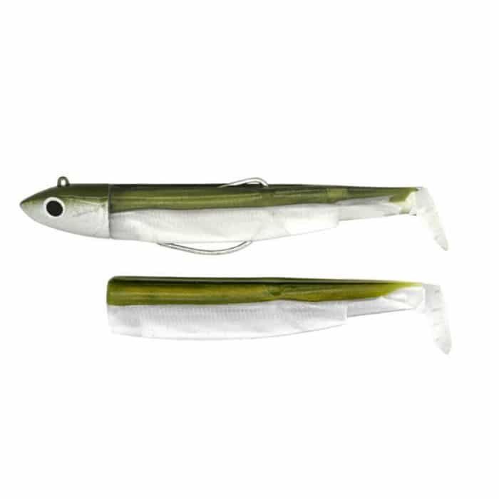 Fiiish Black Minnow no 1 / 7 cm 6 g + body, Colour: kaki