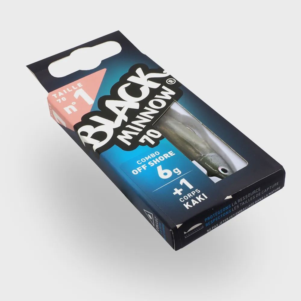 Fiiish Black Minnow no 1 7 cm 6 g double combo