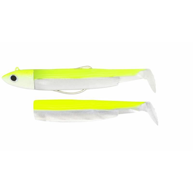 Fiiish Black Minnow no 2 9 cm 10 g + body, Colour: fluo yellow