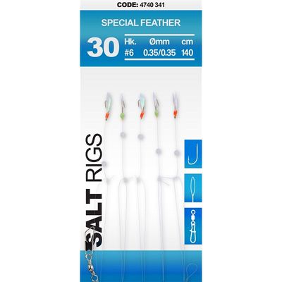 Spro Salt Rig Special Feather #6