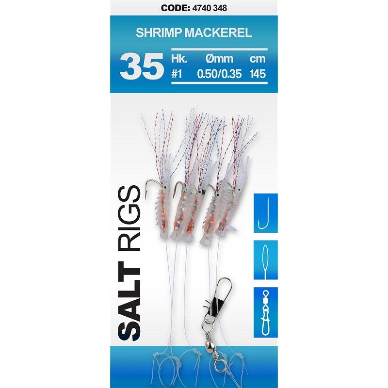 Spro 35 Salt Rig Sshrimp Mackerel #1