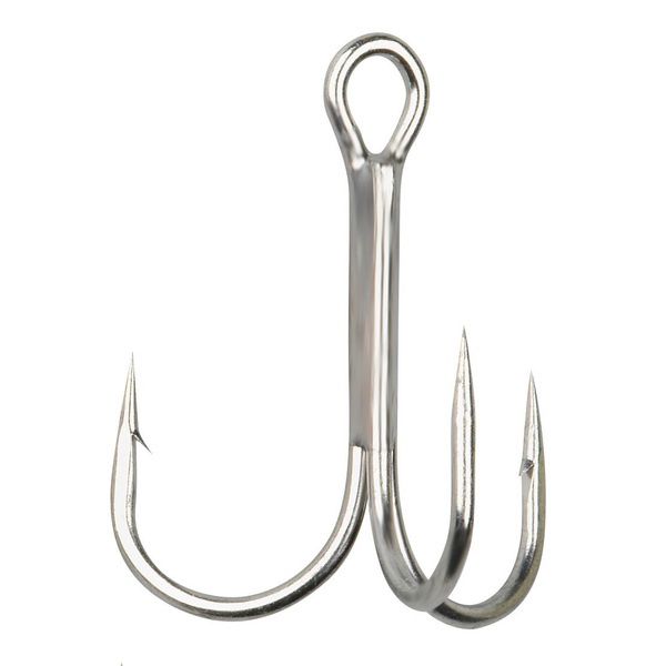 Gamakatsu 13N Treble Hooks (dreg) Nickel # 1