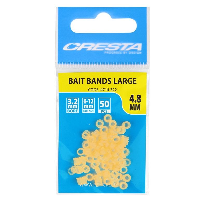 Cresta Baitbands #M 50 pcs