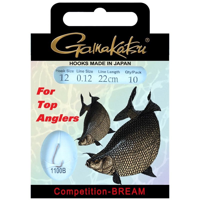 Gamakatsu Booklet Bream Com 1100B #16-0.10 mm 22 cm
