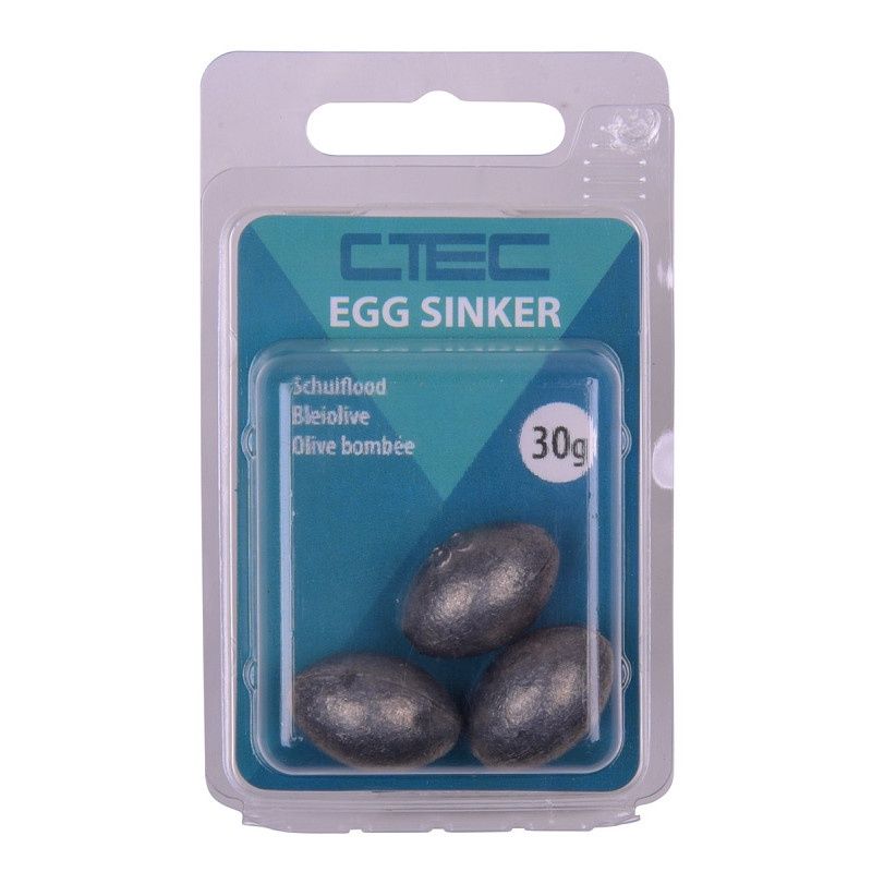 C tec Egg Sinker 30 g 3 pcs