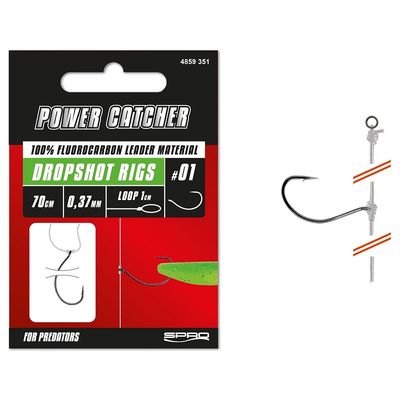 Power Catcher Dropshot Rig 70 cm 0,30 mm #02