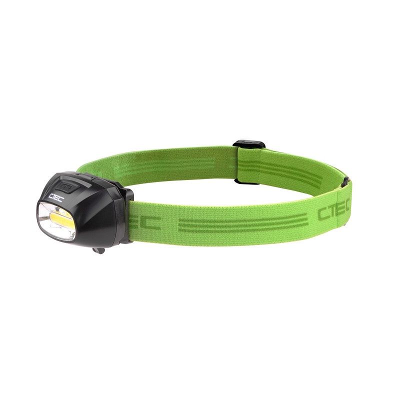 C tec Headlamp Led 210 Lumens incl. batteries