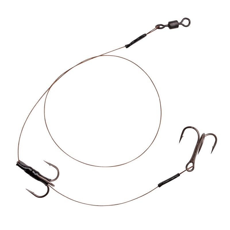 Spro HD Baitfish Rig 18 kg 35 cm 2 x #4