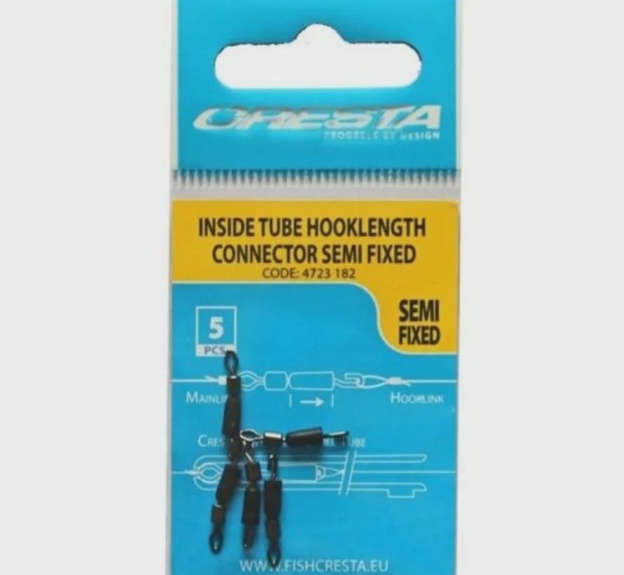 Cresta InsideTube Hooklength Connector Semi-Fixed #8 5 pcs