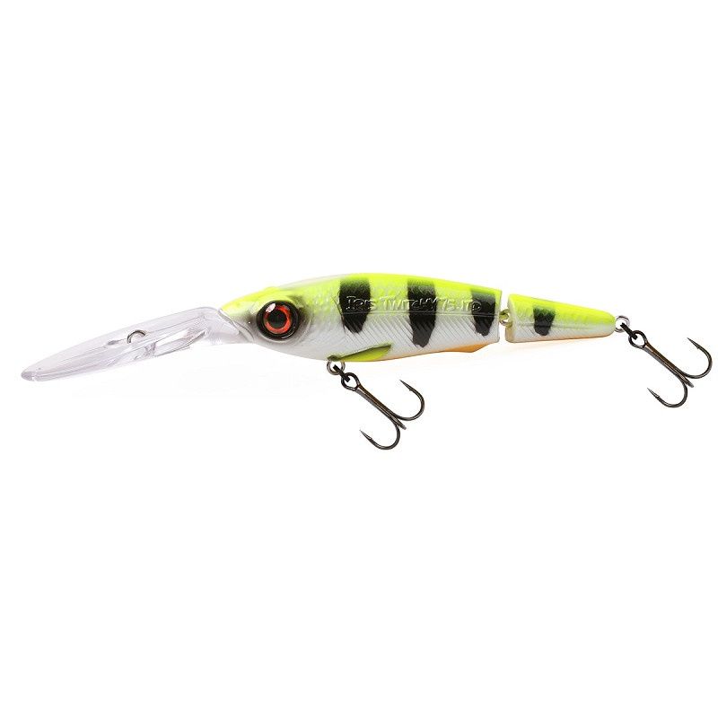 Spro Iris Twitchy JTD DR Hot perch 7,5 cm 9 g