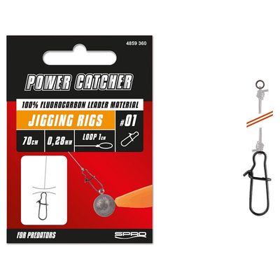 Power Catcher Jigging Rig 70 cm 0,35 mm #02