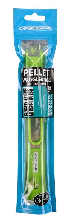 Cresta Method Rigs + BAND #10-0,26 mm Barbless