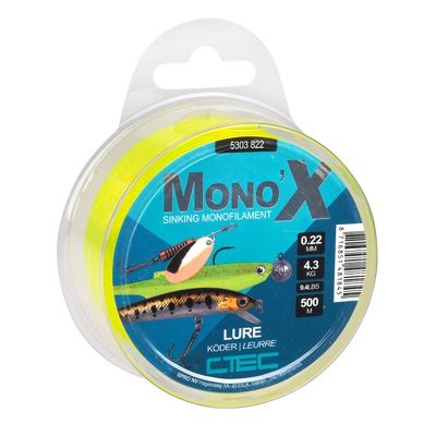 C tec Mono Lure Yellow 0.24 mm/5 kg 500 m