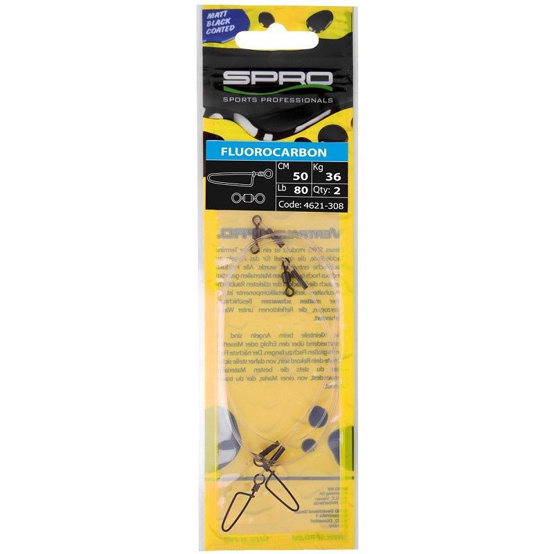 Spro Leader Fluoro 100LB 40 cm