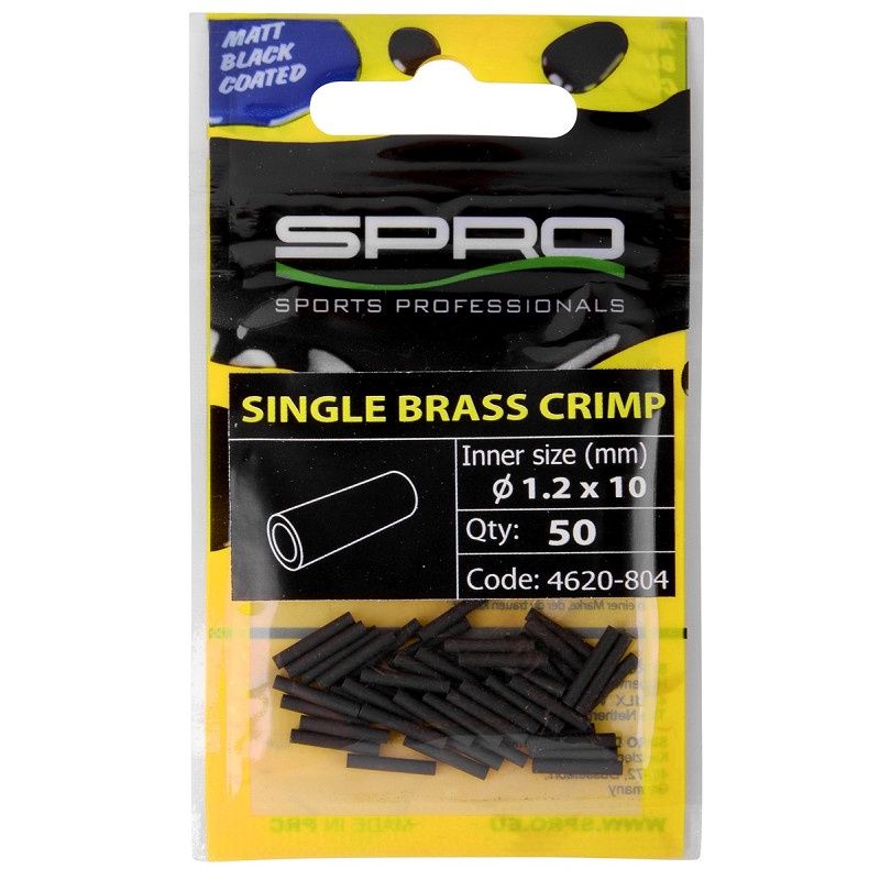 Spro Single Brass Crimp # 2.0 x 10 mm