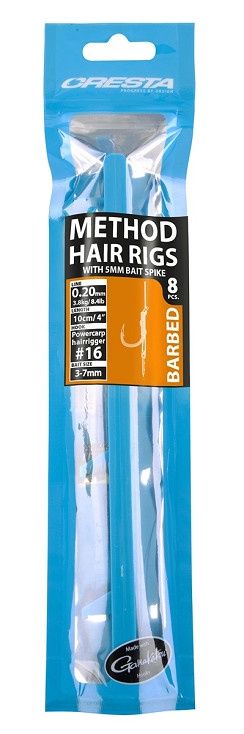 Cresta Method Rigs + SPIKE #10-0,26 mm Barbed