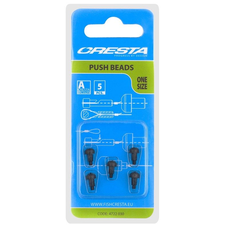Cresta Push Beads one size 5 pcs