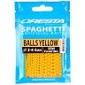 Cresta Spaghetti Balls YELLOW 15 ø 3 - 4 - 5 mm