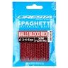 Cresta Spaghetti Balls BLOOD RED 15 ø 3 - 4 - 5 mm
