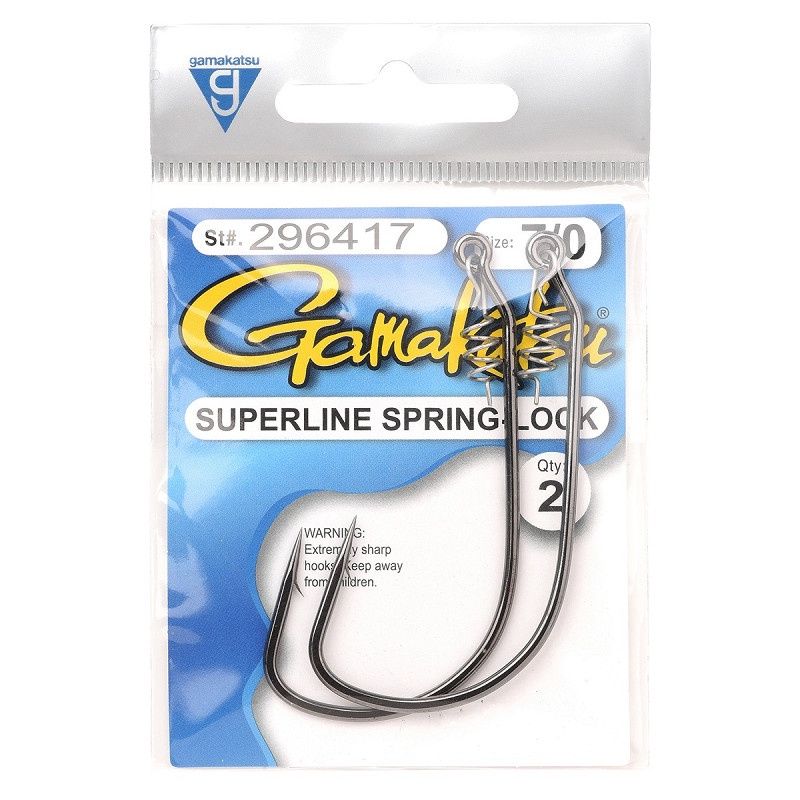 Gamakatsu Superline Spring Lock 7/0