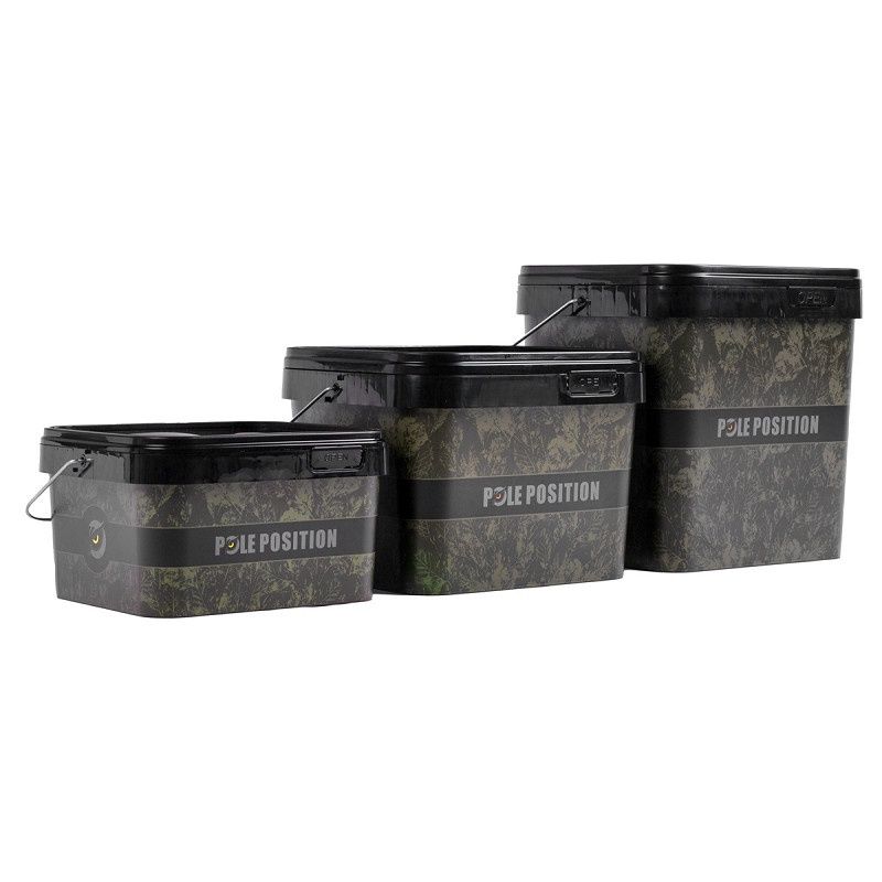 Pole position Tackle &amp; Bait Bucket 10 ltr
