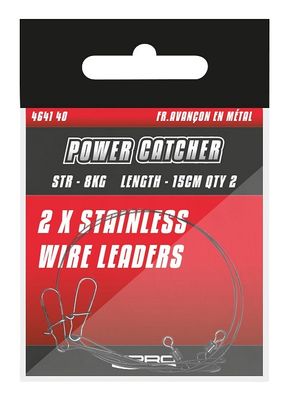 Power Catcher Wire Leader 8 kg 30 cm 2 pcs