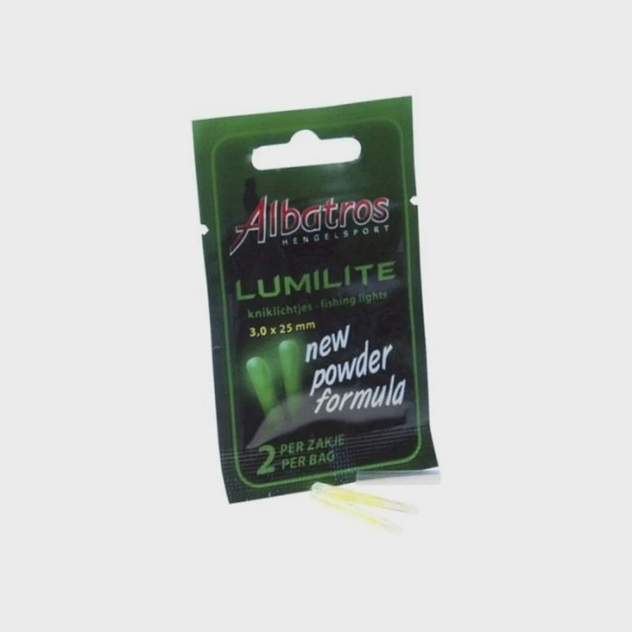 Albatros Lumilite Kniklicht Mini 3.0 mm x 25 mm geel 2 pcs