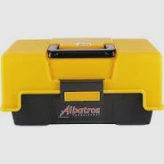 Albatros 2-Ladige Viskoffer Geel S
