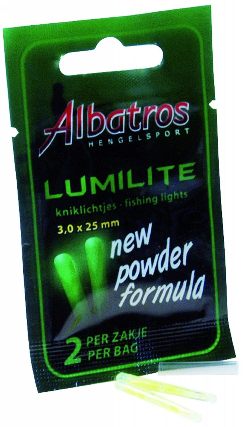 Albatros 2 LUMILITE KNIKLICHT MIDDEL GEEL 4.5 x 39 mm