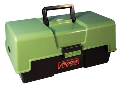 Albatros 3-Ladige Viskoffer Groen XL