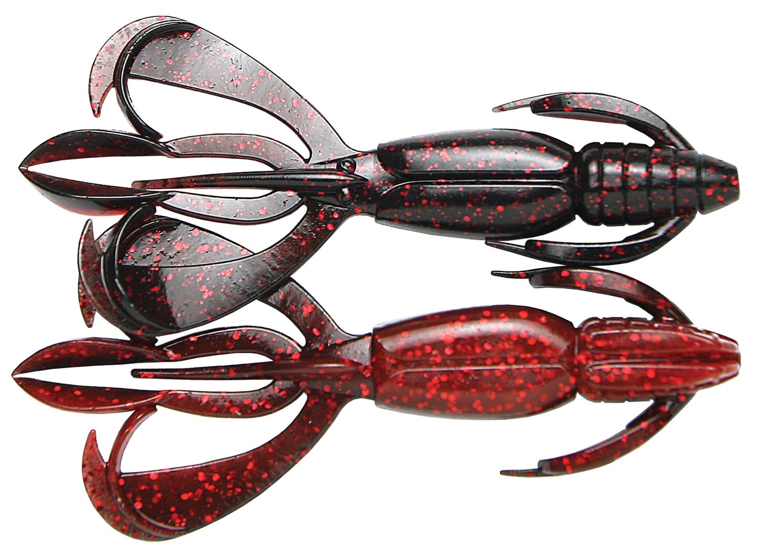 Keitech Crazy Flapper 2.8" Black Cherry 411T