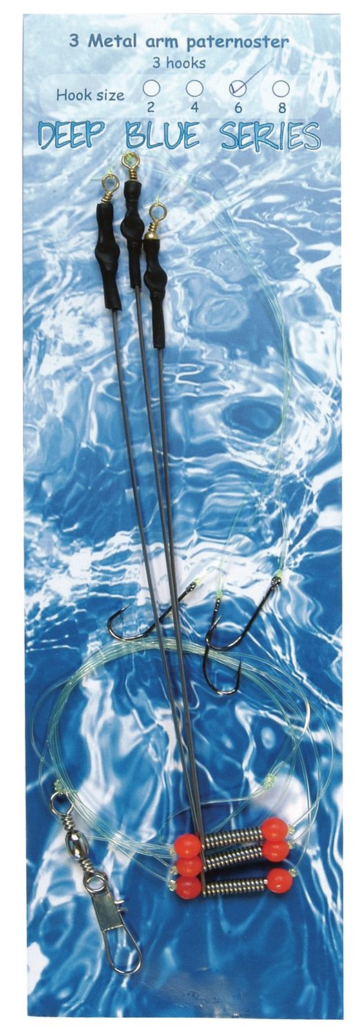 Albatros Deep Blue 3 Metalarm Paternoster 3 Hooks #4