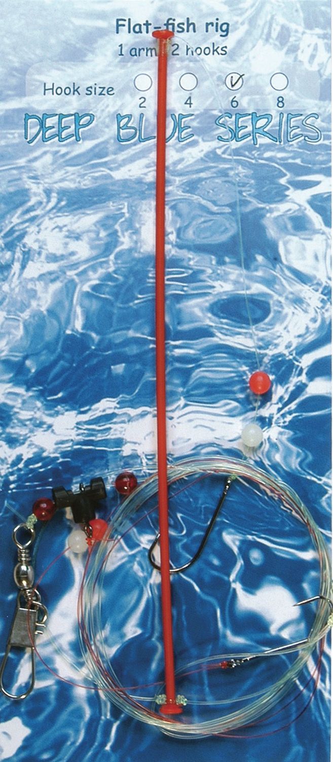 Albatros Deepblue Flat-sea Rig 1 arm/2 hooks #8