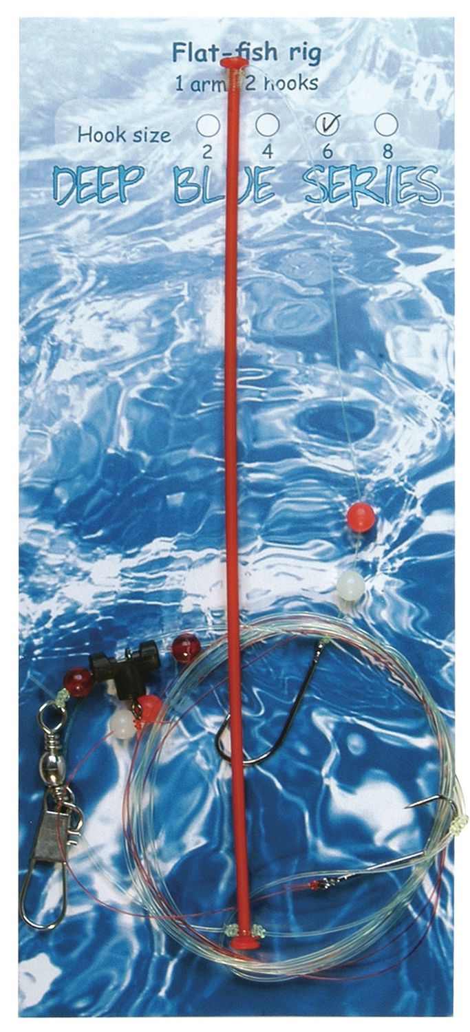 Albatros Deepblue Flat-sea Rig 1 arm/2 hooks #4