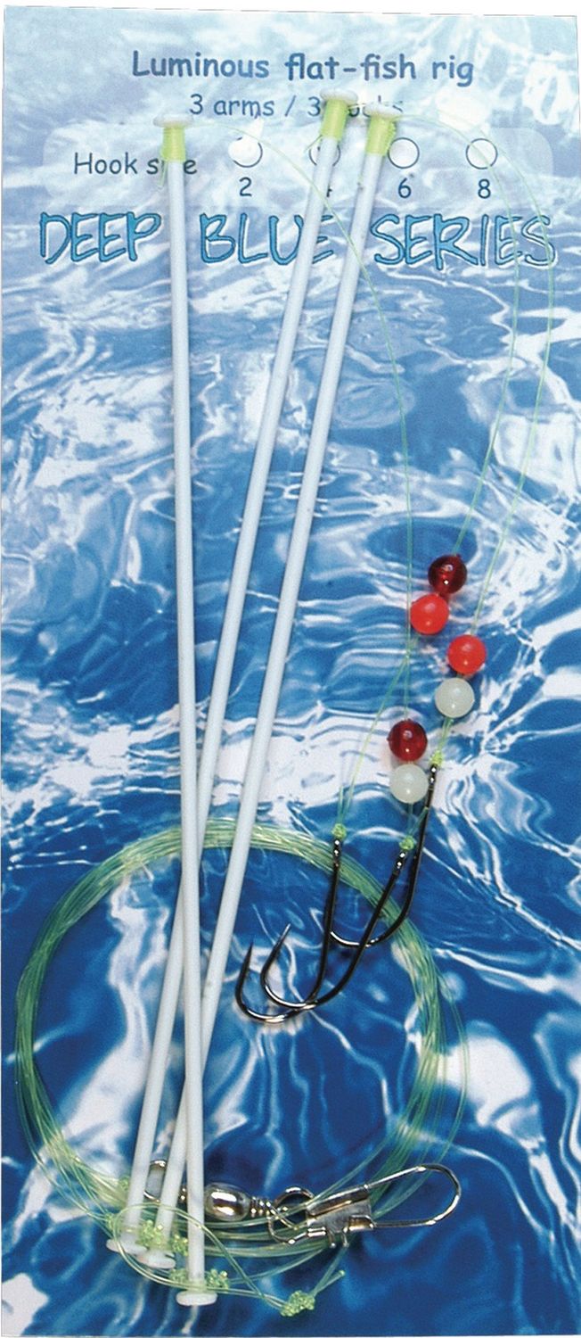 Albatros Deepblue Lum.flat-sea 3 arm/3 hooks #2