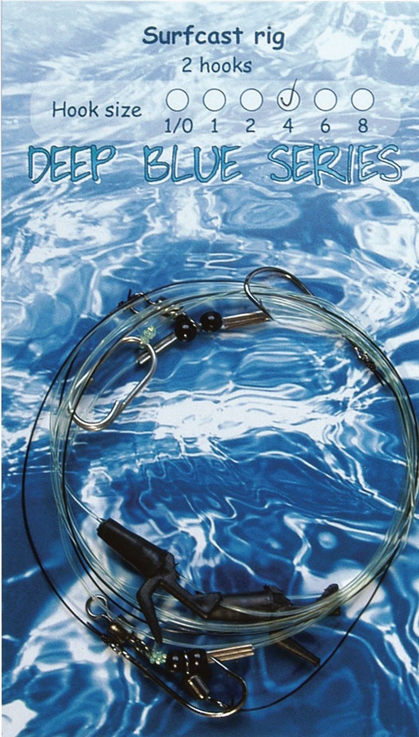 Albatros Deepblue Surfcast Rig 2 hooks #6