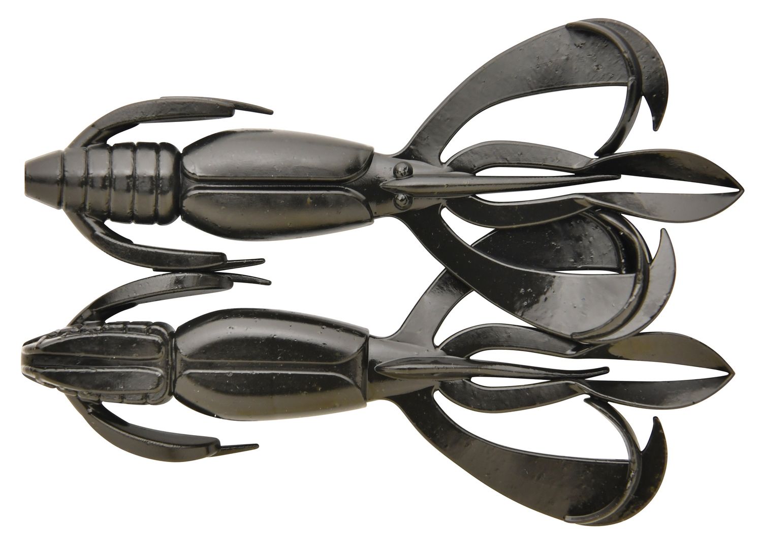 Keitech Crazy Flapper 2.4 Black 001S