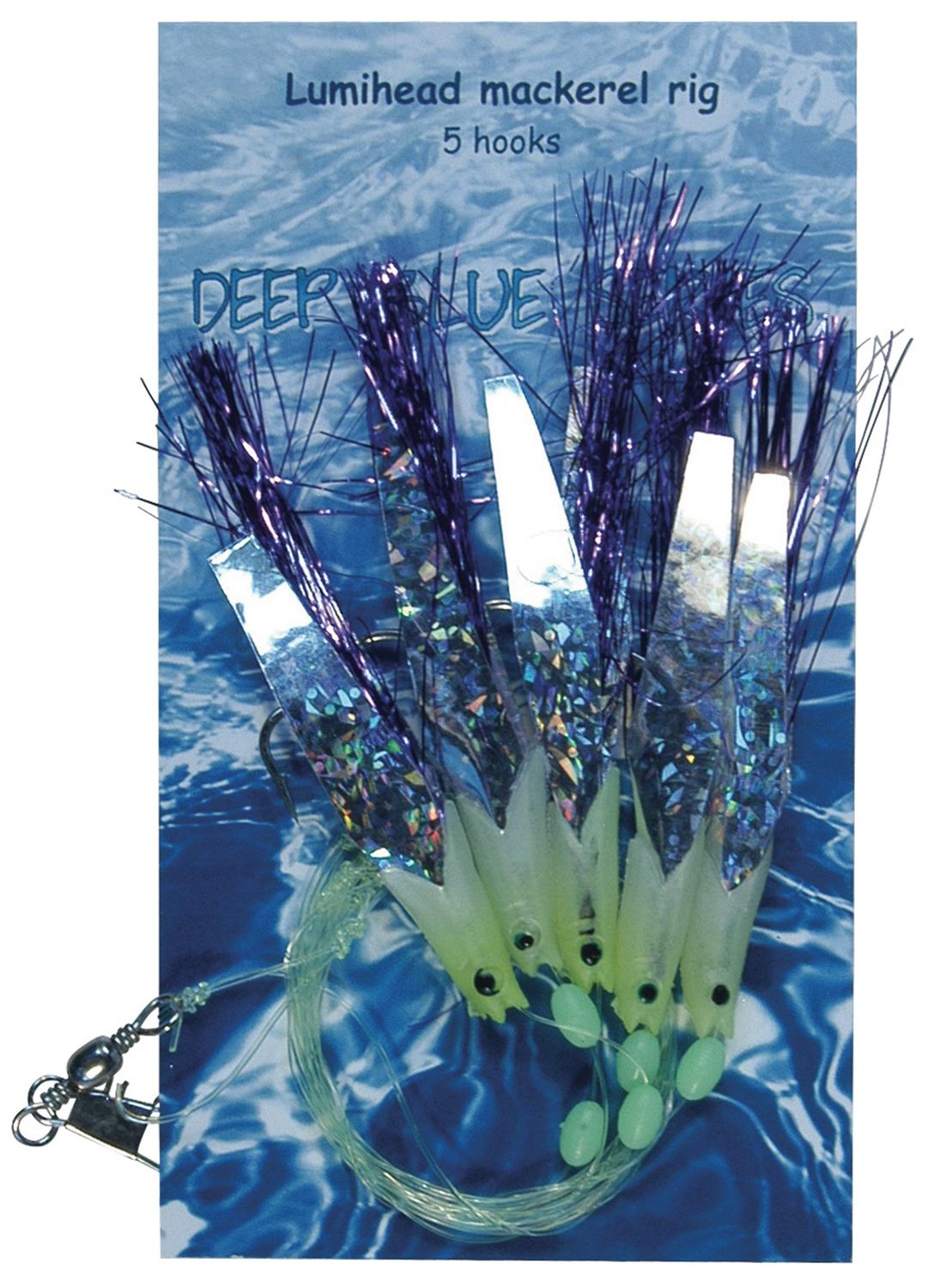 Albatros Deepblue Lumihead Mackrel Rig 5 hk